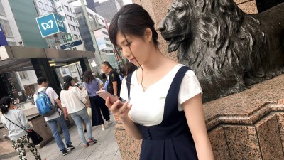 200GANA-1393 マジ軟派、初撮。 846 in 銀座 エミリ 24歳 博物館スタッフ