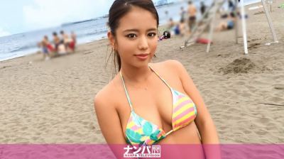 200GANA-1454 海ナンパ 09 in 湘南 なおみ 20歳 海の家スタッフ