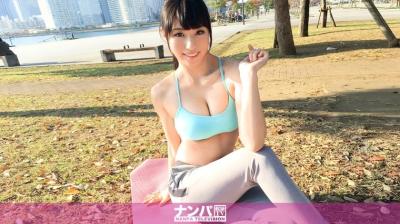 200GANA-1228 ヨガナンパ 02 in お台場 あいり 20歳 同人誌作家