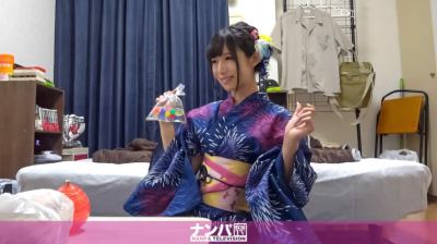 200GANA-1797 【花火大会・浴衣ナンパ！】百戦錬磨のナンパ師のヤリ部屋で、連れ込みSEX隠し撮り 072 あい 20歳 女子大生 ※ガールズバー店員