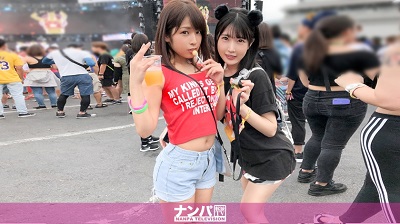 200GANA-2167 日本最大級のEDMフェスでナンパしたJD2人組！イベントサークル同士の交流と称しホテルに連れ込み酒を飲ませてフニャフニャにさせたら、秘密の4Pフェス開催♪ ひかる 20歳 大学生/るい 20歳 大学生