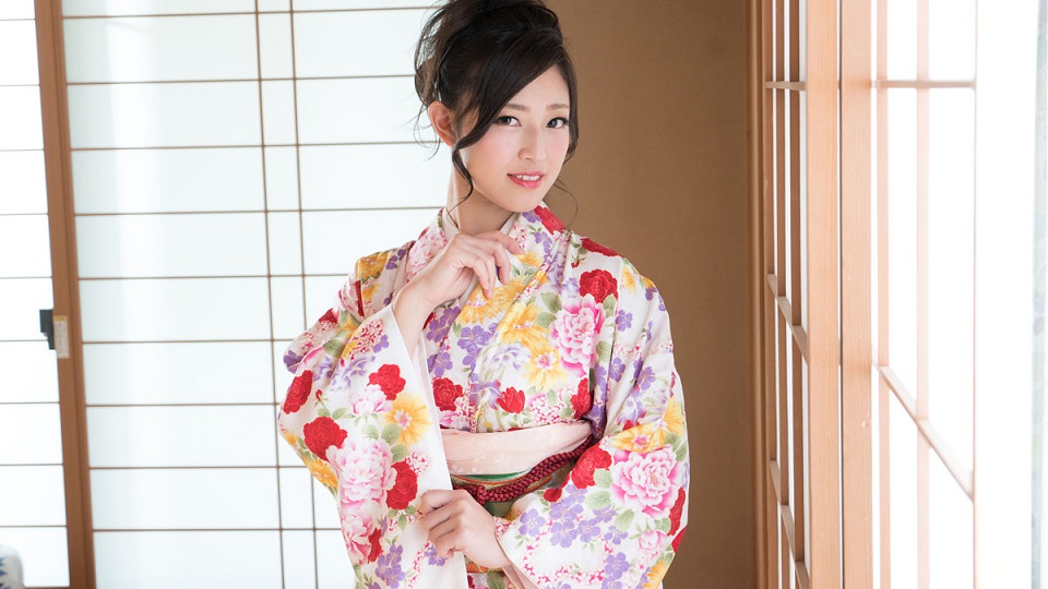 Carib 010320-001 Hidaka Chiaki Kimono Beauty Who Is Too Cute In Dirty